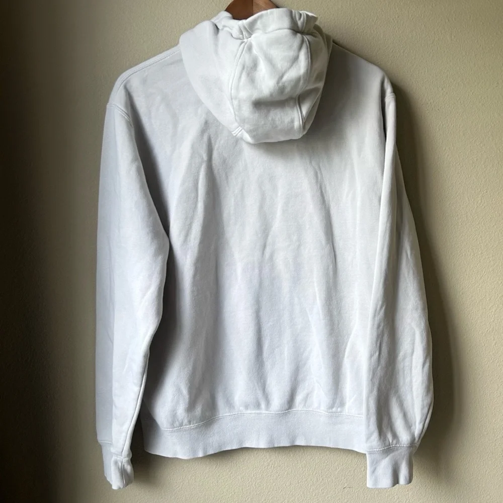 Nike Club Fleece Pullover Hoodie – White – Size M - Picture 3 of 8